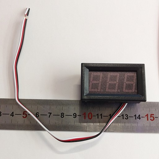 Вольтметр 0.36" 4.5-30V красный